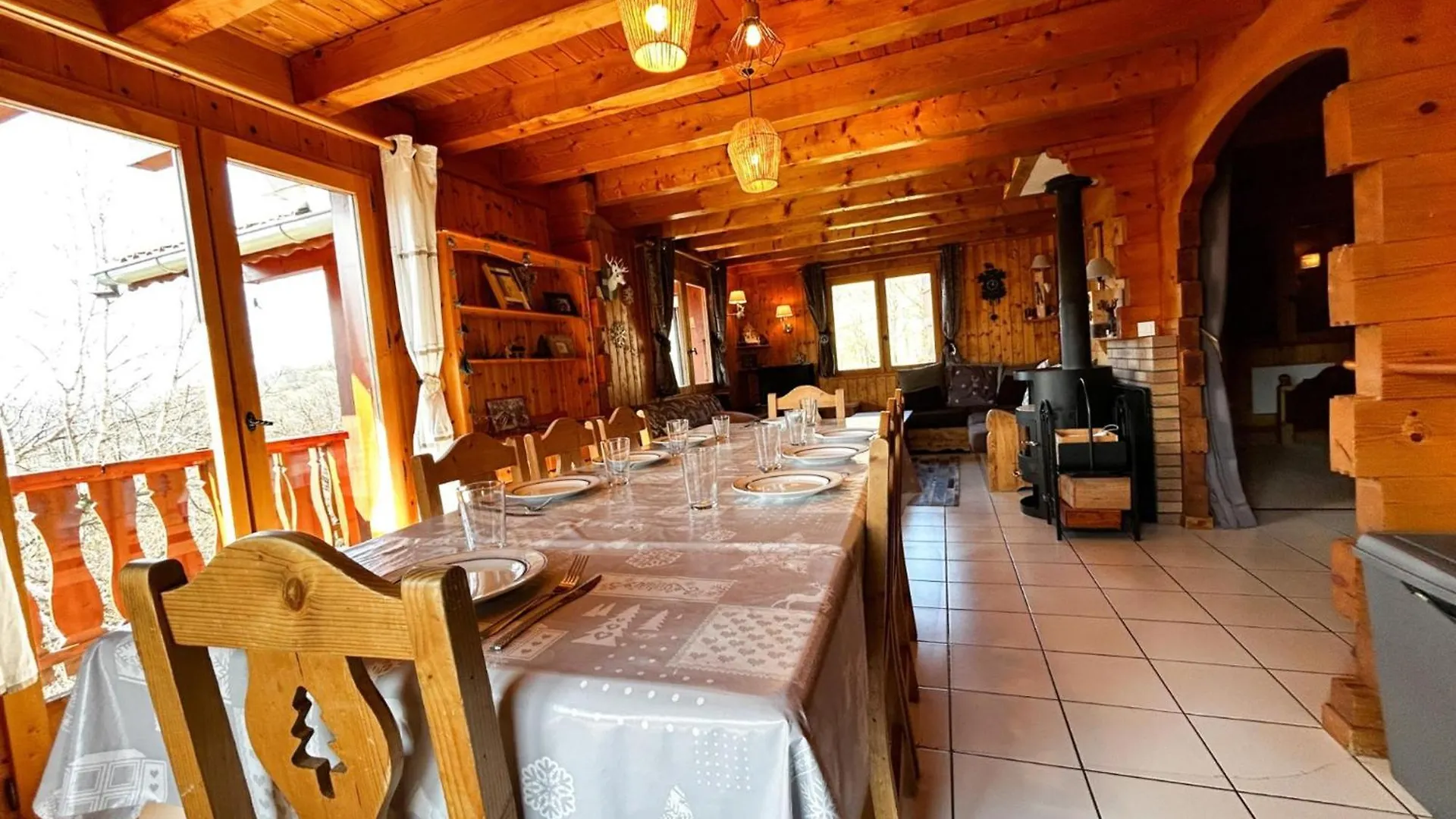 Chalet 16 Pers, 4Km Des Pistes, Wifi, Parking - Fr-1-498-39 Bernex